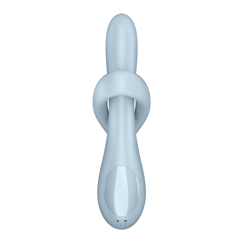 Satisfyer Heat Flex 4 - Blue - Blue USB Rechargeable Heating Vibrator - 4068220