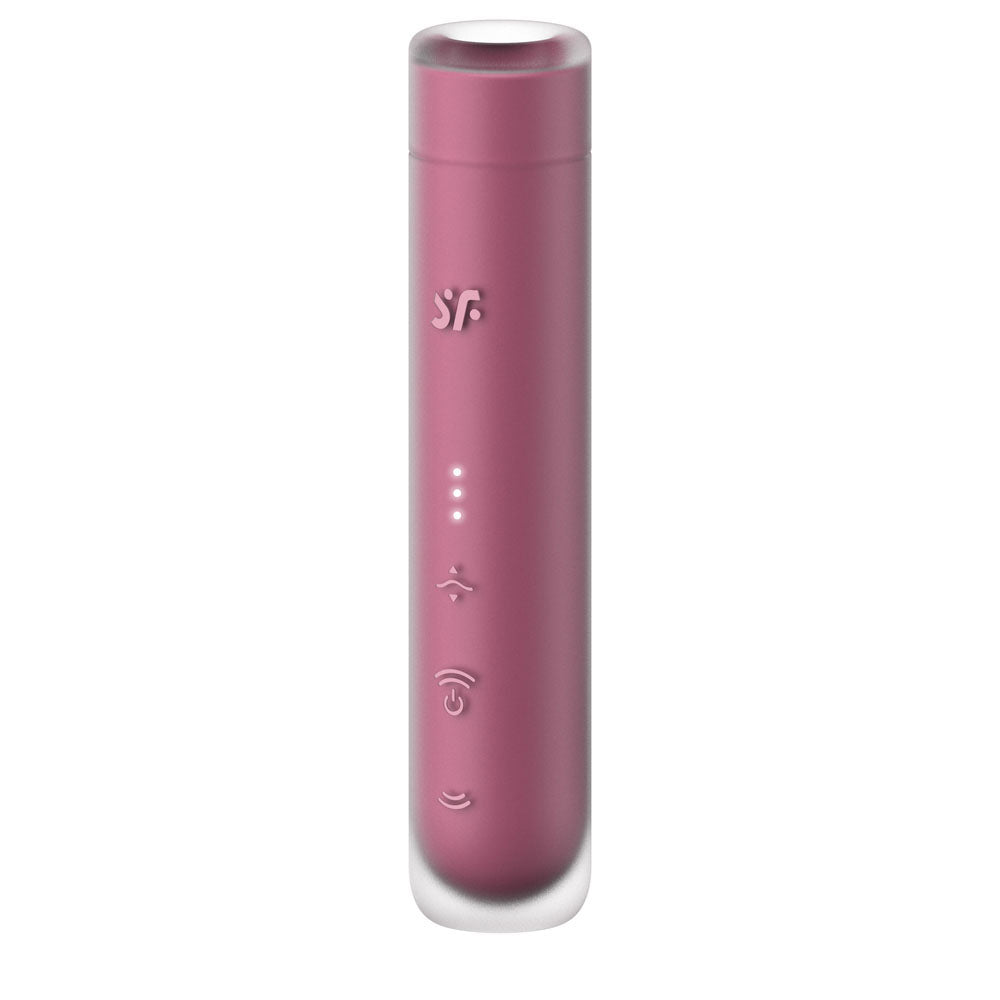 Satisfyer First Kiss - Pink USB Rechargeable Air Pulse Stimulator - 4078465