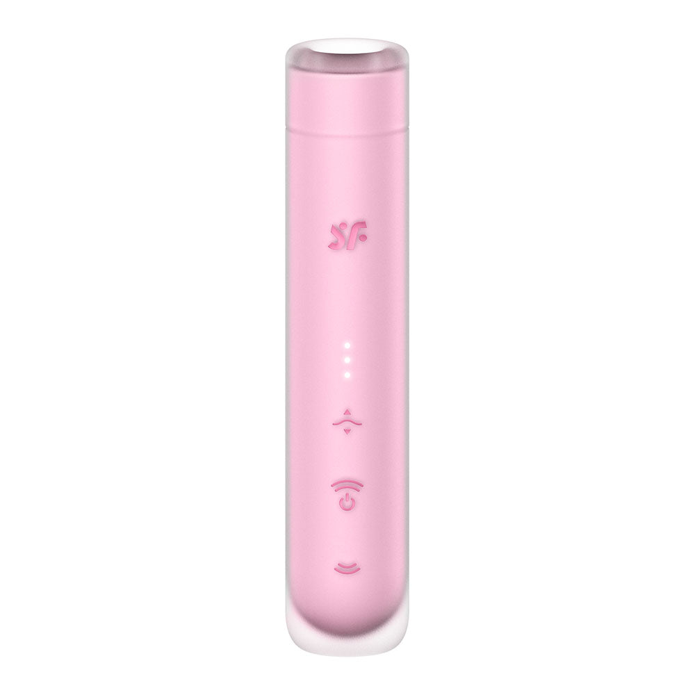 Satisfyer First Kiss - Pink USB Rechargeable Air Pulse Stimulator - 4078465