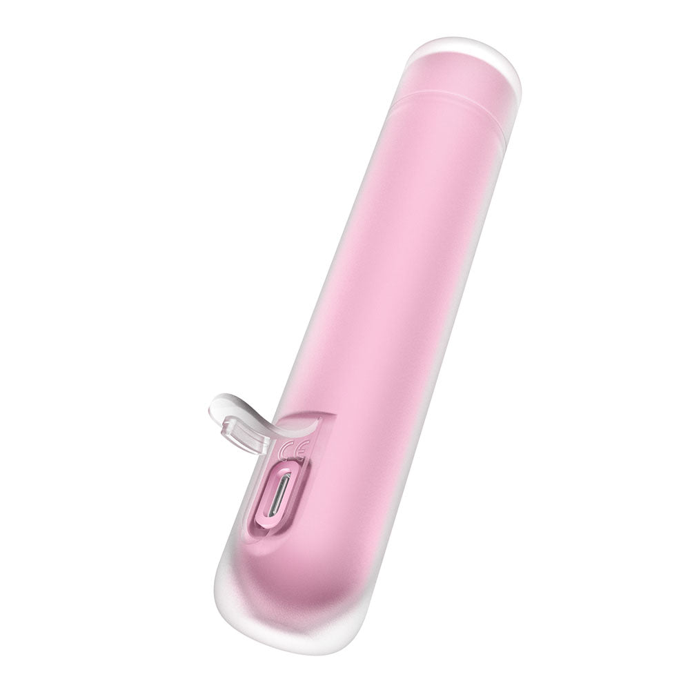 Satisfyer First Kiss - Pink USB Rechargeable Air Pulse Stimulator - 4078465