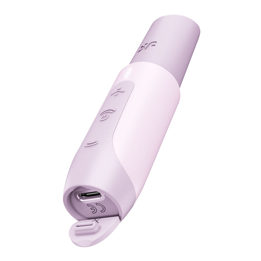 Satisfyer Secret Kiss - Lilac USB Rechargeable Air Pulse Stimulator - 4078519