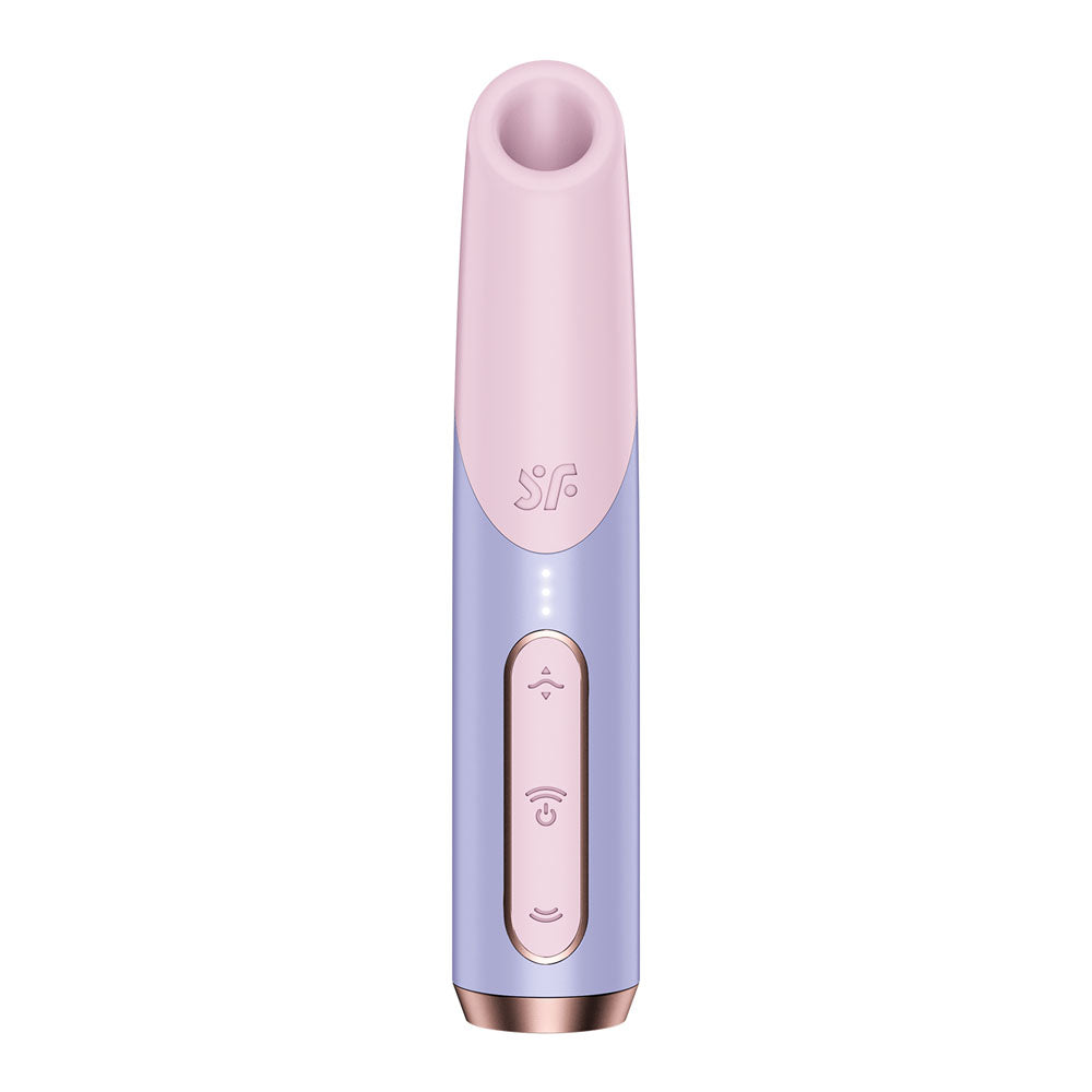 Satisfyer Bold Kiss - Purple USB Rechargeable Air Pulse Stimulator - 4078533