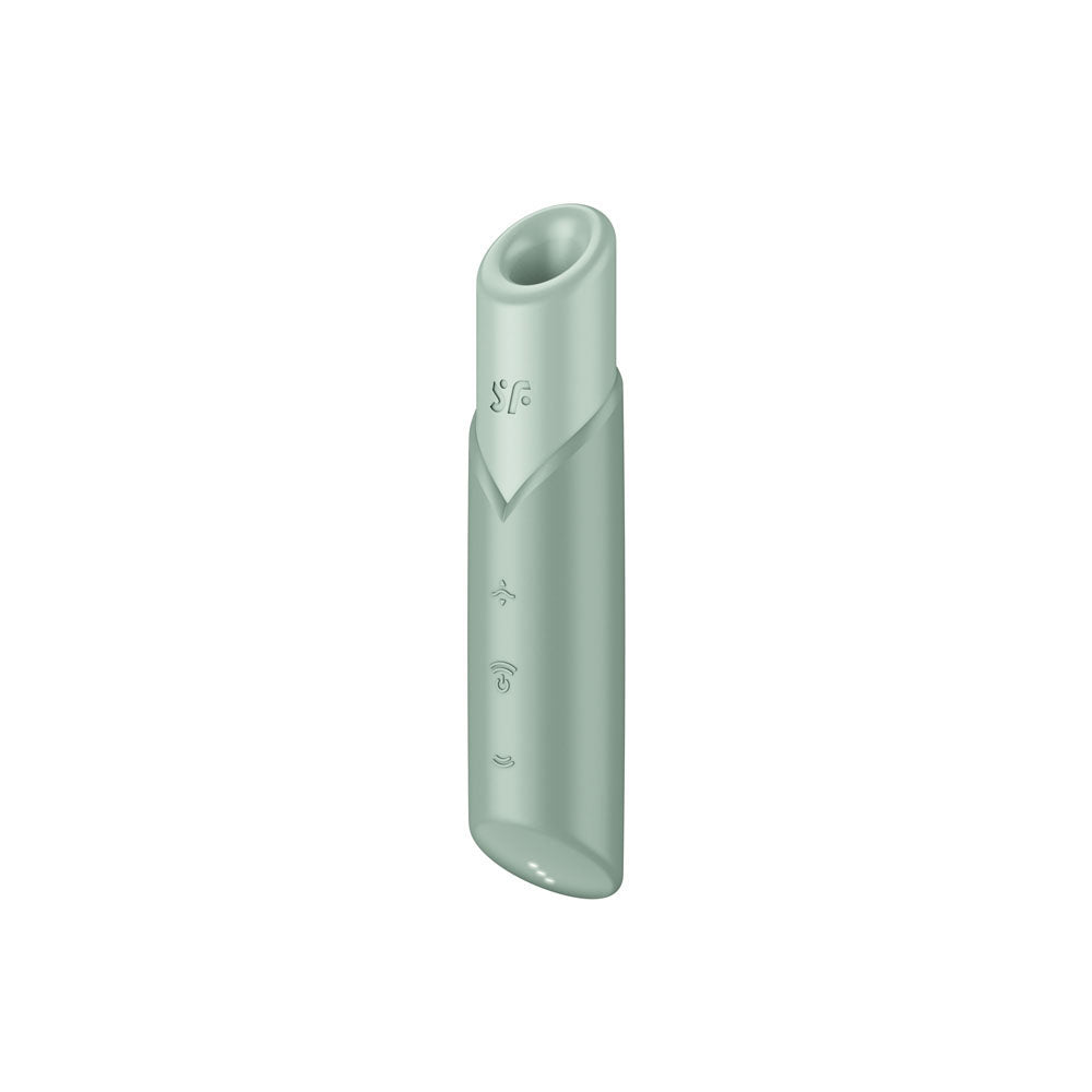 Satisfyer Naughty Kiss - Mint Green USB Rechargeable Air Pulse Stimulator - 4078557