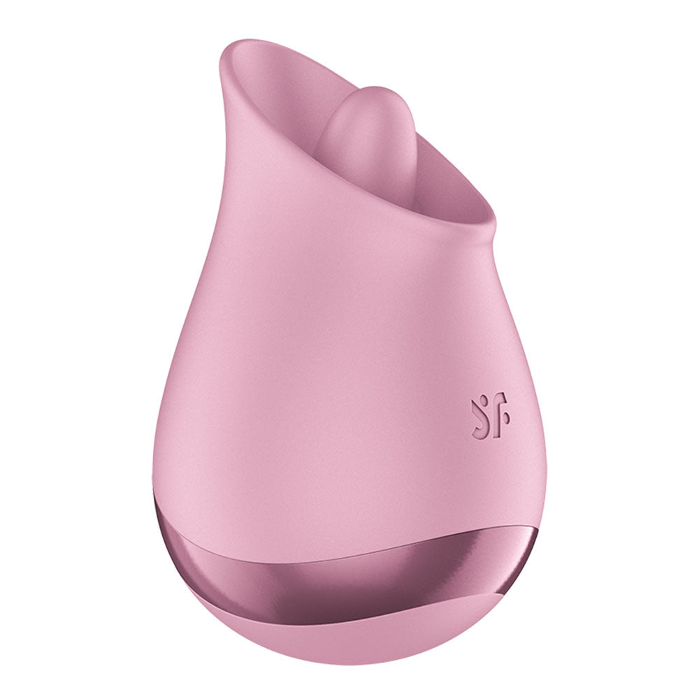 Satisfyer Tongue Player - Pink USB Rechargeable Flicking Stimulator - 4080567