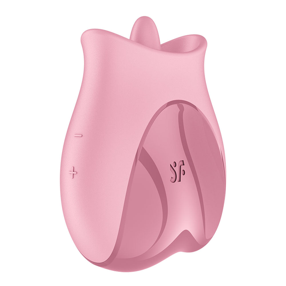 Satisfyer Tongue Lover - Pink USB Rechargeable Flicking Stimulator - 4080574