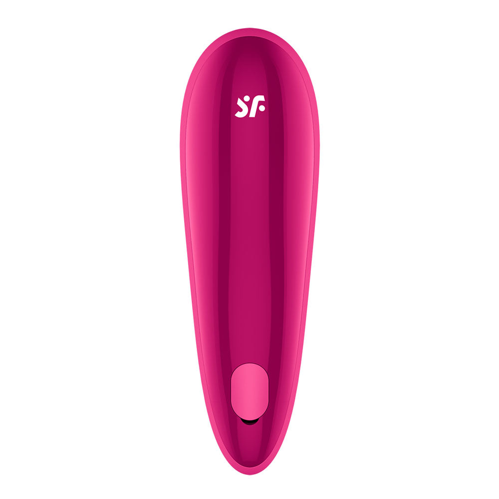 Satisfyer Tongue Master - Pink 14.4 cm USB Rechargeable Flicking Clitoral Stimulator - 4080611