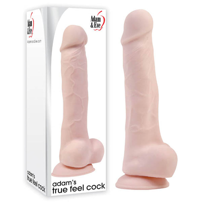 Adam & Eve Adam's True Feel Cock - Flesh 17.8 cm (7'') Dong - 421R 1000