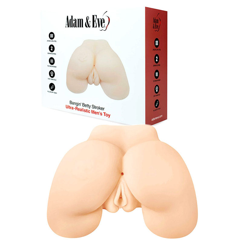 Adam & Eve Bangin' Betty - Flesh Doggy-Style Masturbator - 431R 2500