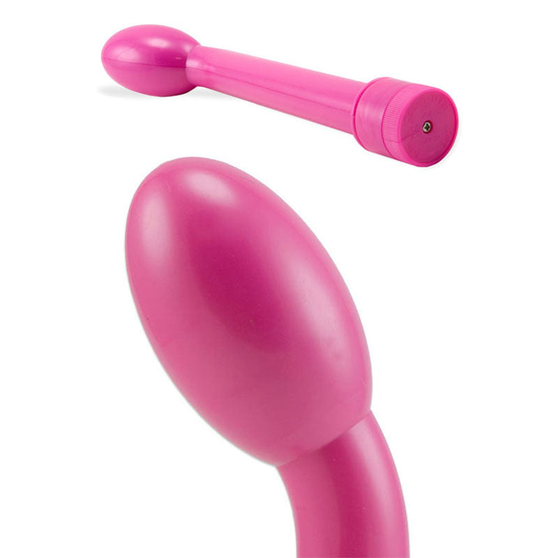 Adam & Eve G-Gasm Delight - Pink 17.8 cm (7'') Vibrator - 4595 0000