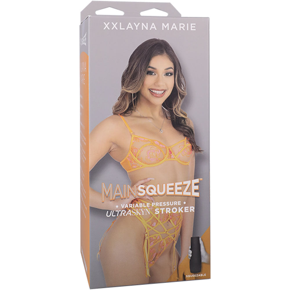 Main Squeeze - Xxlayna Marie - Tan Vagina Stroker - 5200-71-BX