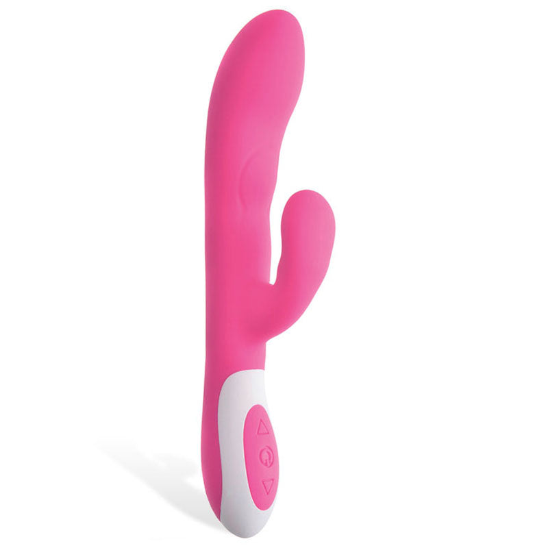 Adam & Eve The Warming Rabbit G - Pink 21.6 cm (8.5'') USB Rechargeable Warming Rabbit Vibrator - 623A 6200