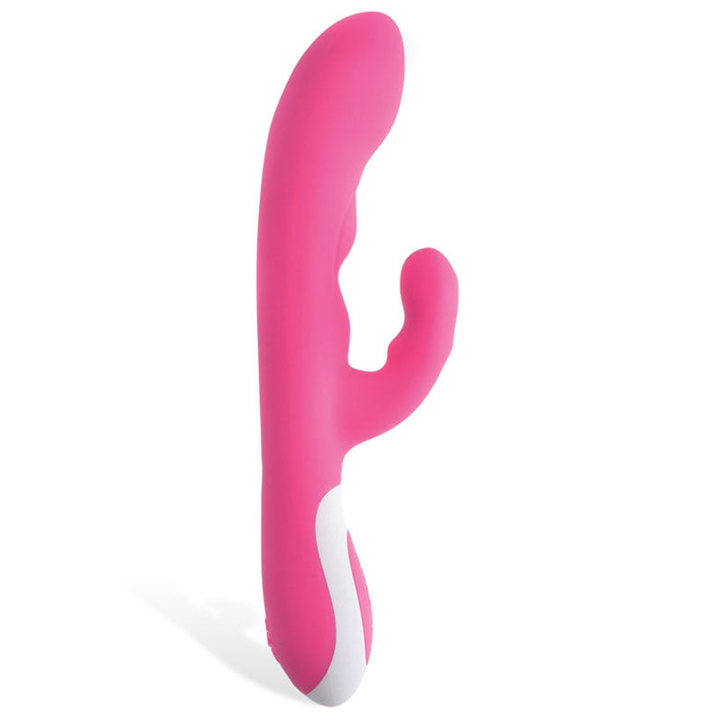 Adam & Eve The Warming Rabbit G - Pink 21.6 cm (8.5'') USB Rechargeable Warming Rabbit Vibrator - 623A 6200