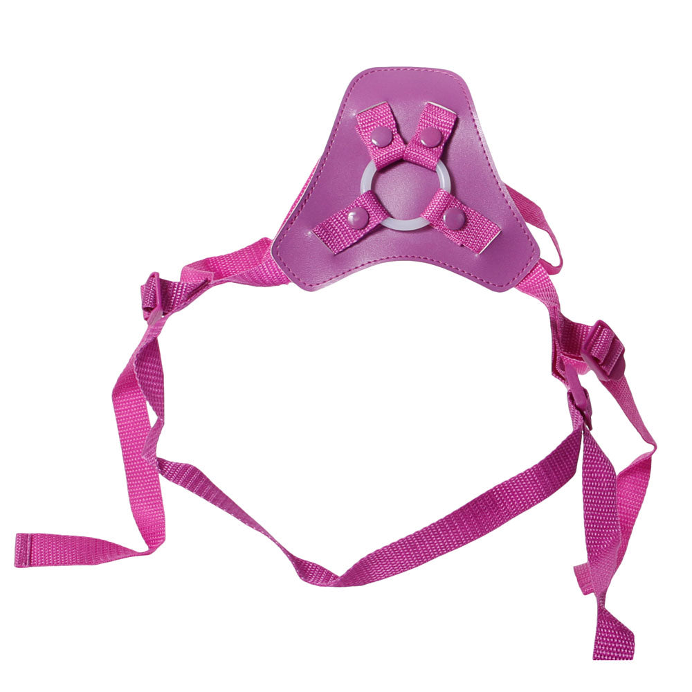 Adam & Eve Eve's Strap-On Playset - Pink Strap-On Harness with 3 Sized Dongs - 705R 0000