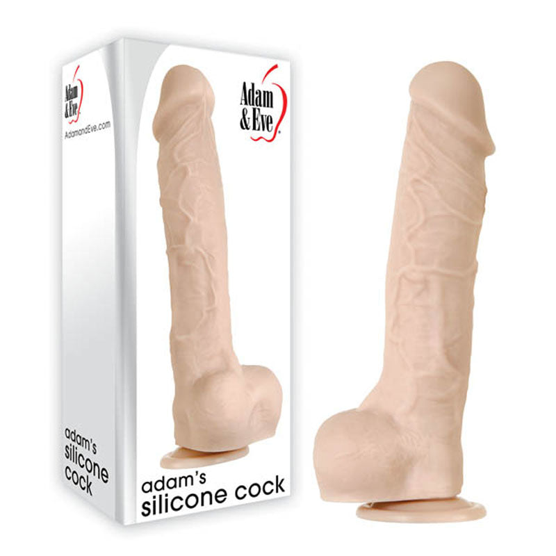 Adam & Eve Adam's True Feel Cock XL - Flesh 26.7 cm (10.5'') Dong - 779R 0000