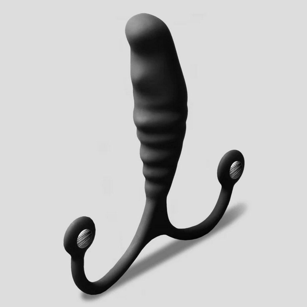 Aneros PSY - Black Prostate Massager with Flexible Arms - 850040572094