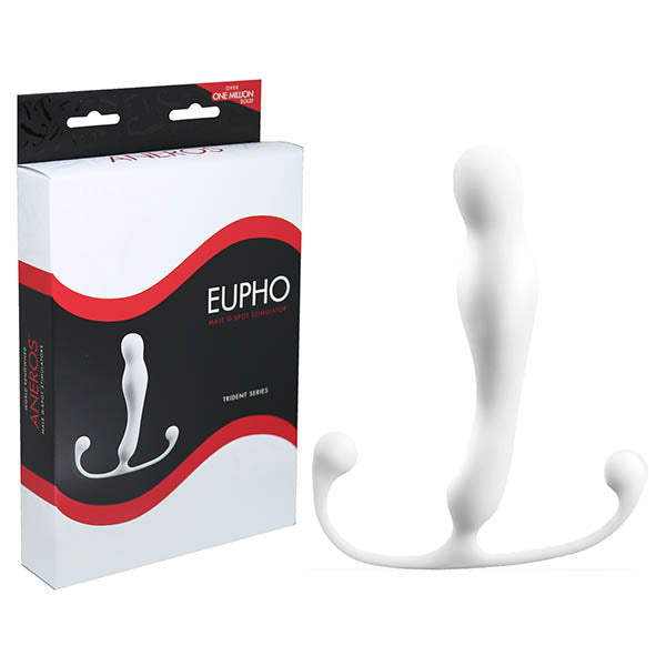 Aneros Eupho Trident - White Prostate Massager - 894757001843
