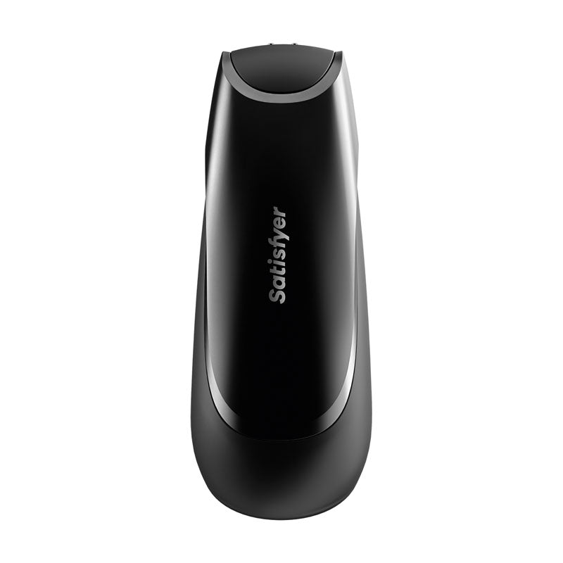 Satisfyer Men Vibration+ - Black USB Rechargeable Masturbator with App Control - 9016570