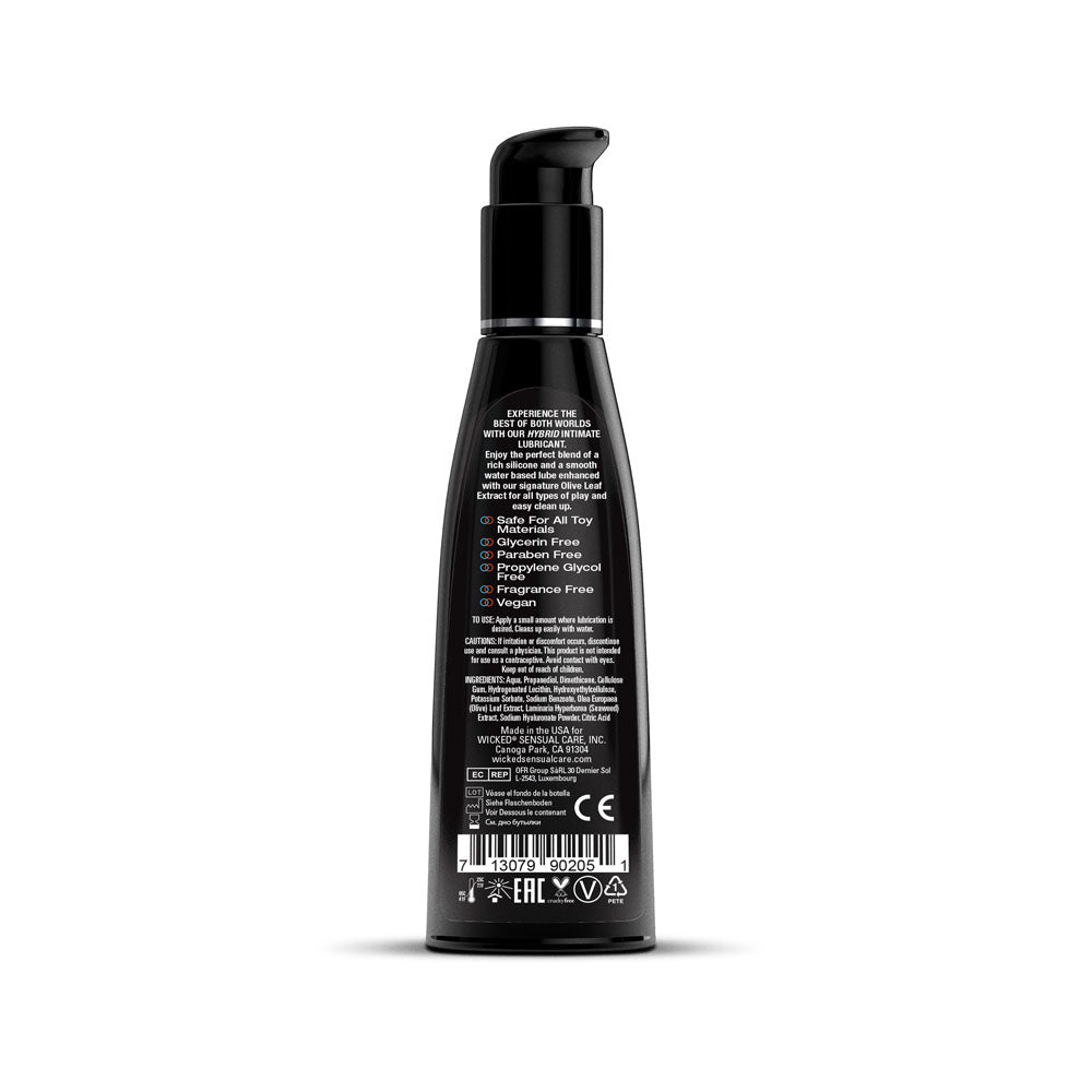Wicked Hybrid - Water & Silicone Blended Lubricant - 120 ml Bottle - 90205