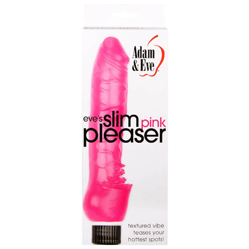 Adam & Eve Eve's Slim Pink Pleaser - Pink 20.3 cm (8'') Vibrator - A533 0000