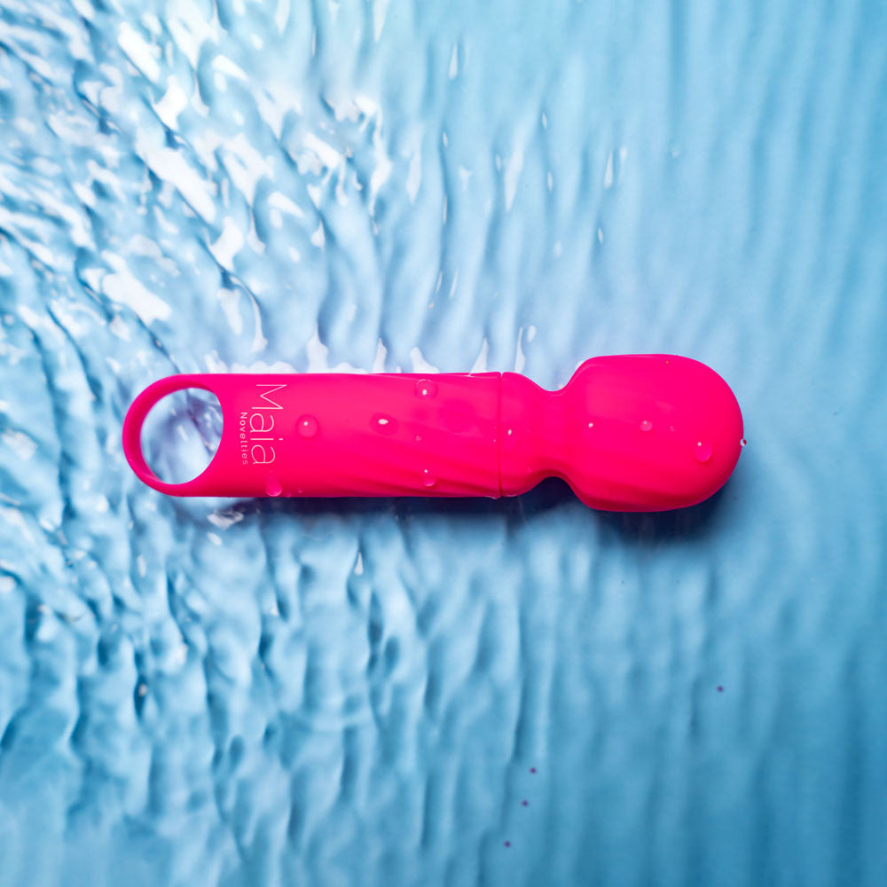 Maia DOLLY - Pink - Pink 12.7 cm USB Rechargeable Massage Wand - AF-004-P1