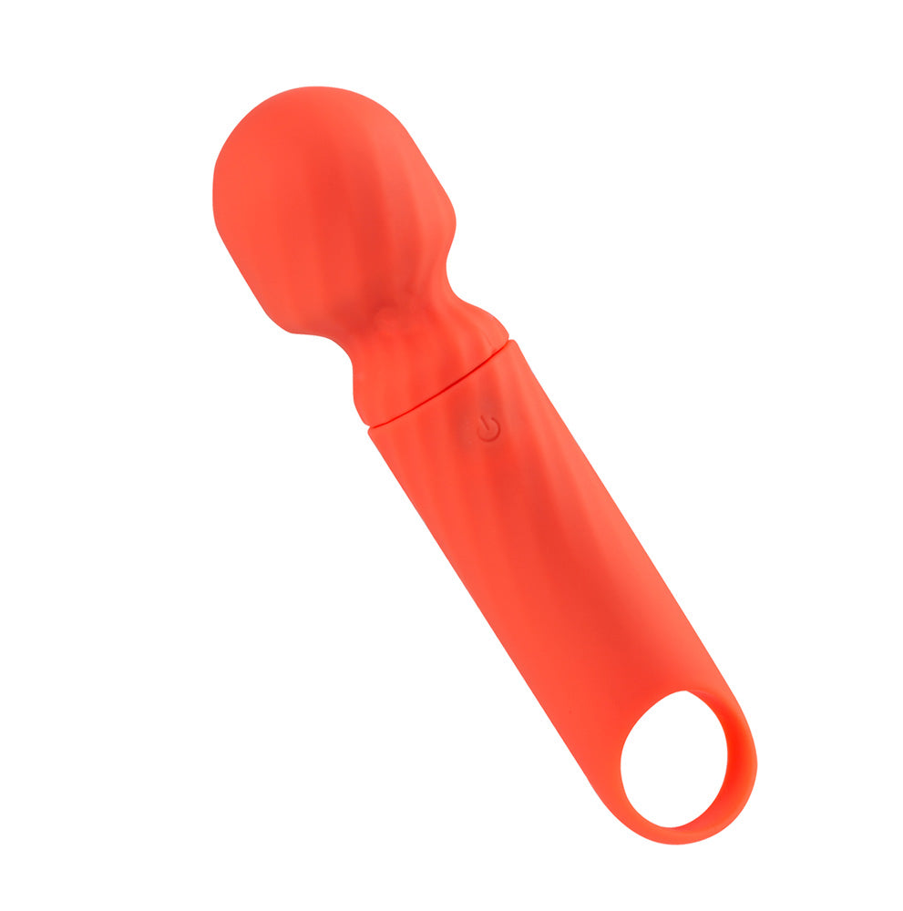 Maia DOLLY - Orange - Orange 12.7 cm USB Rechargeable Massage Wand - AF-004