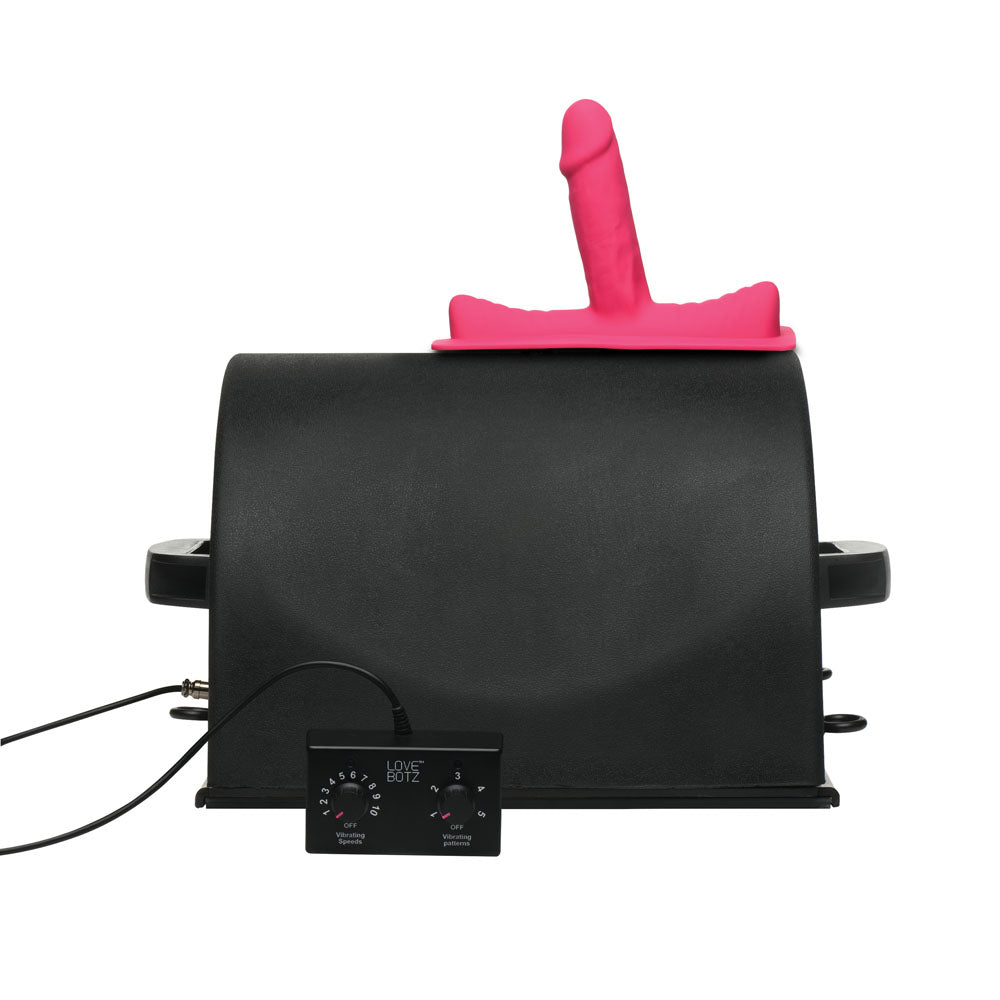 LoveBotz 50X Saddle Pro Sex Machine - Mains Powered Machine with 4 Attachments - AH057