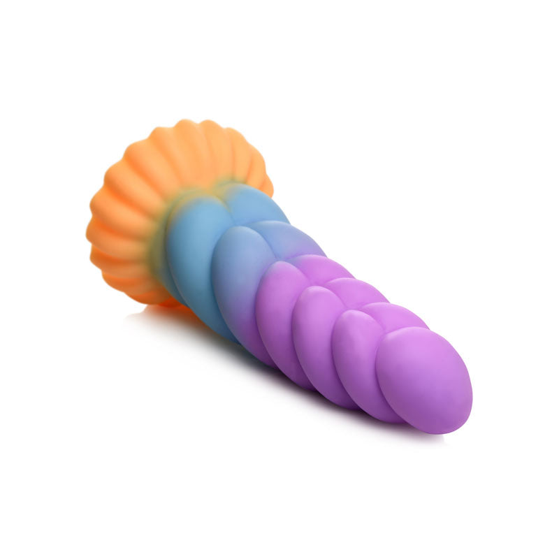 Creature Cocks Mystique Silicone Unicorn Dildo - Coloured 21 cm Fantasy Dildo - AH066