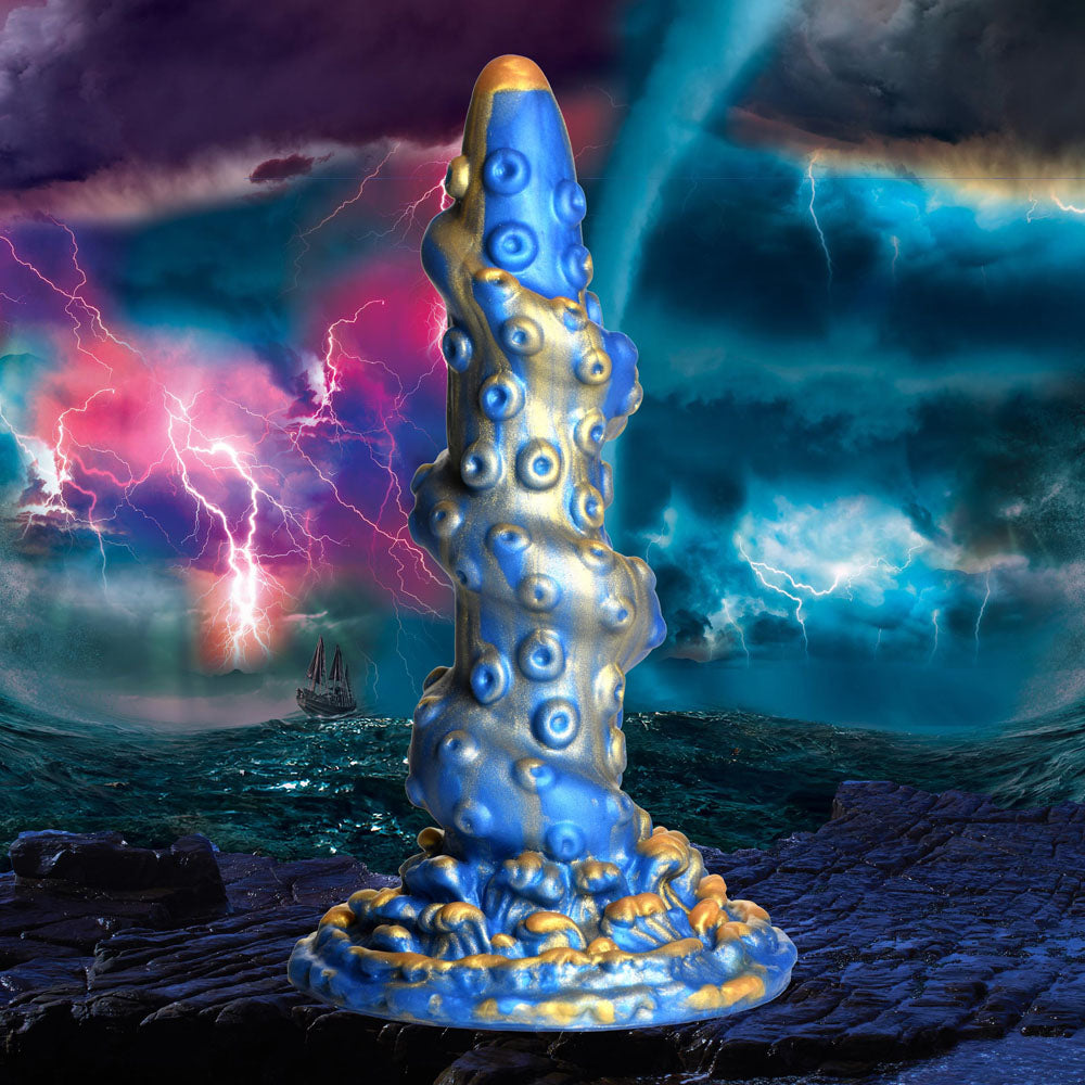 Creature Cocks Lord Kraken Dildo - Blue 21 cm Fantasy Tentacle Dildo - AH108