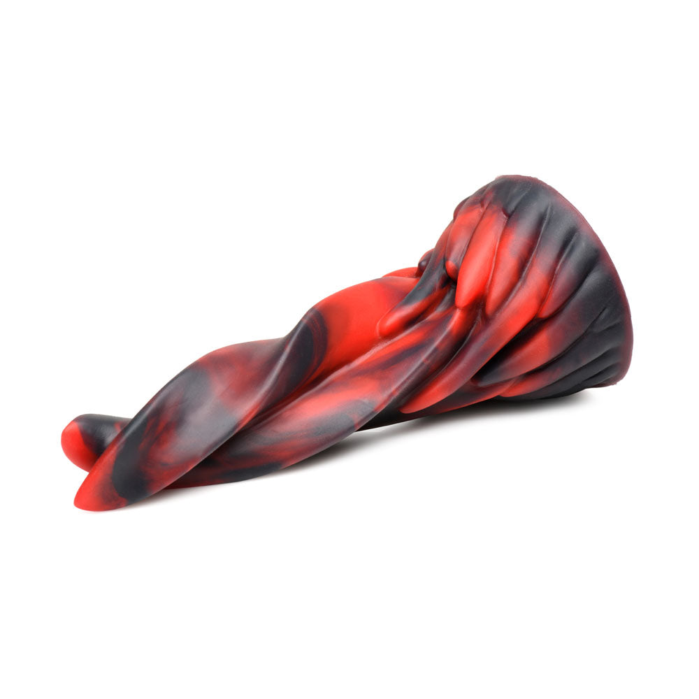 Creature Cocks Hell Kiss - Red 18.8 cm Fantasy Dildo - AH159