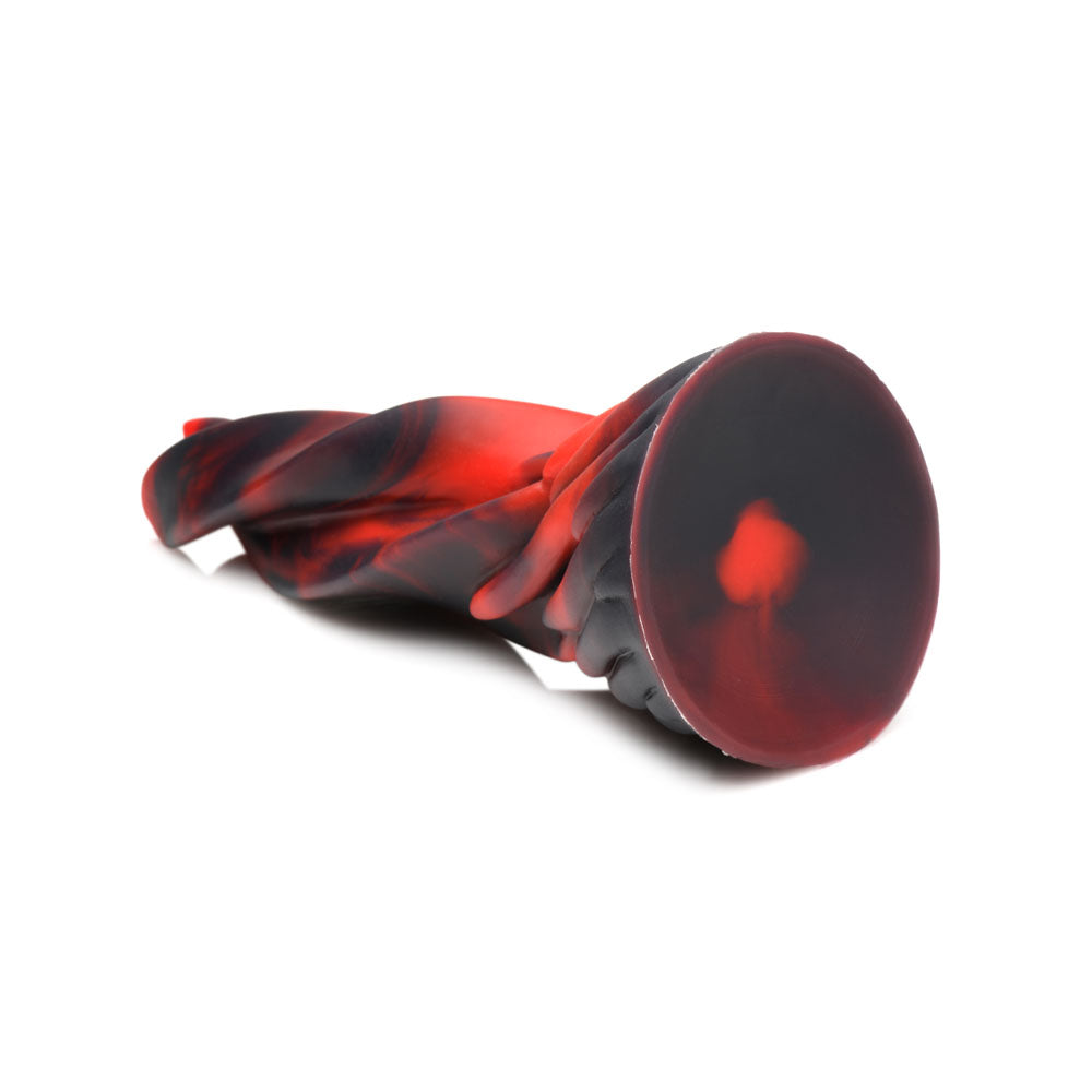 Creature Cocks Hell Kiss - Red 18.8 cm Fantasy Dildo - AH159