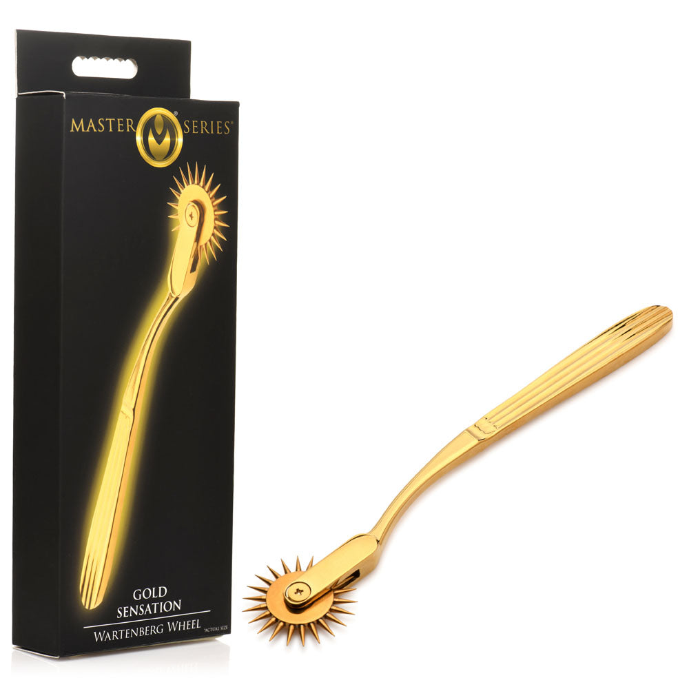 Master Series Gold Sensation - Gold Wartenberg Wheel - AH348