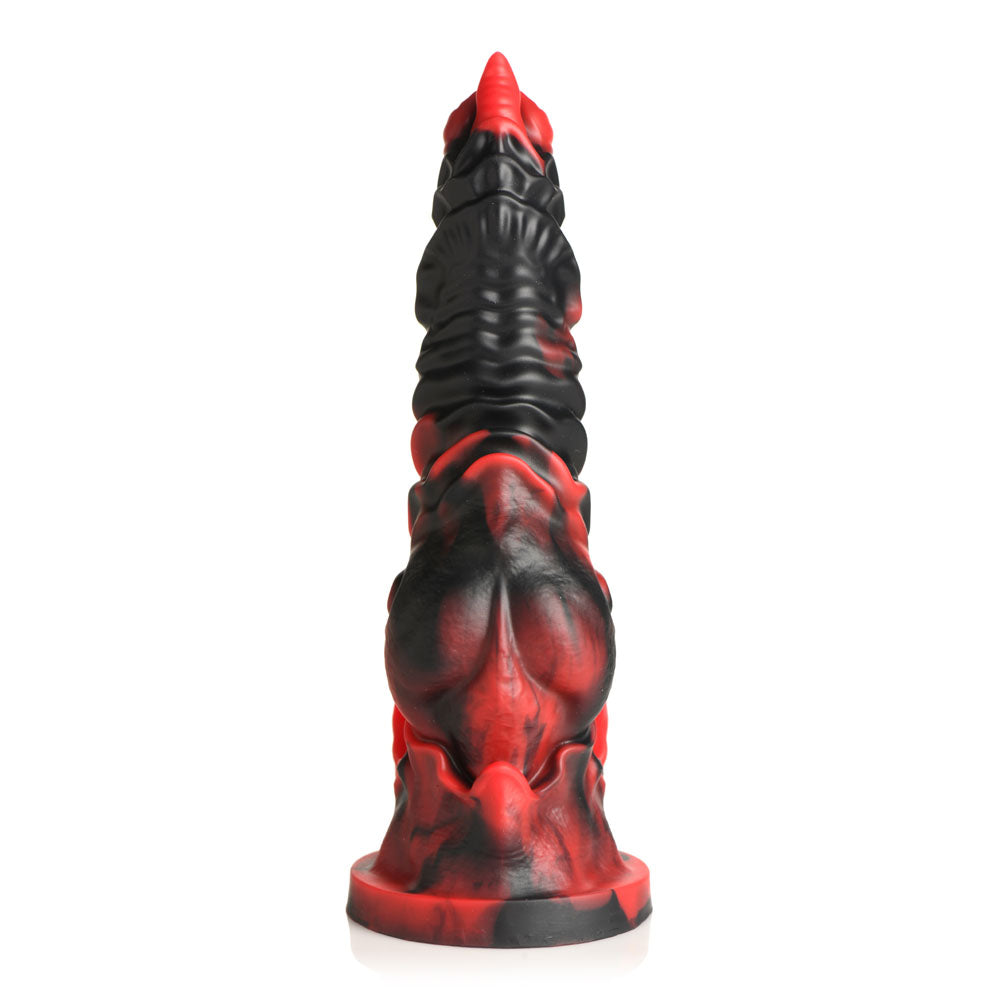 Creature Cocks Mephisto - Red/Black 18.5 cm Fantasy Dildo - AH377