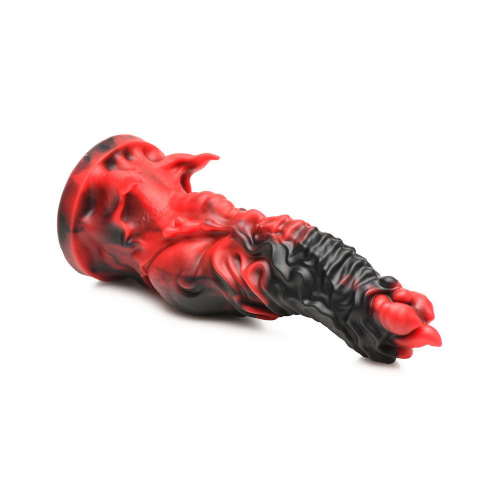 Creature Cocks Mephisto - Red/Black 18.5 cm Fantasy Dildo - AH377