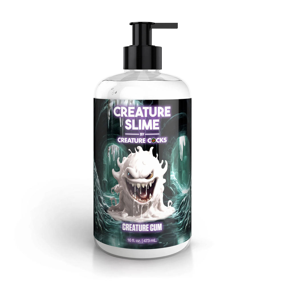 Creature Slime by Creature Cocks - Creature Cum - Cum Lubricant - 473 ml Pump Bottle - AH456-16OZ