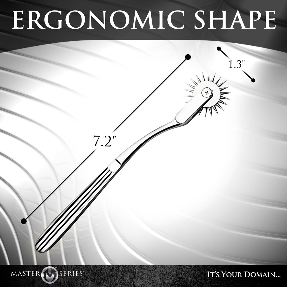 Master Series Silver Sensation - Metal Wartenberg Wheel - AH463