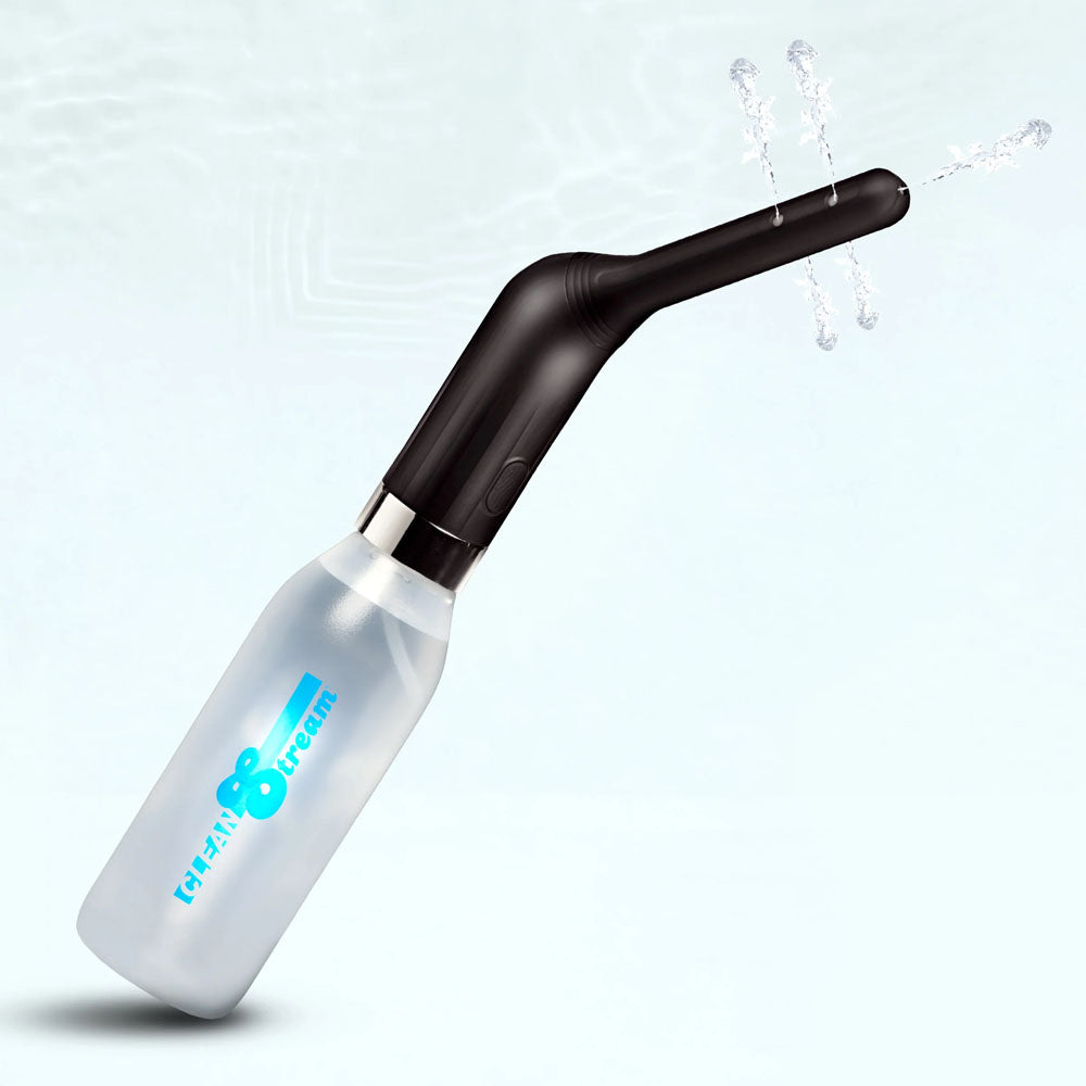 CleanStream Automatic Enema Set - USB Rechargeable Douche - 350 ml Capacity - AH513