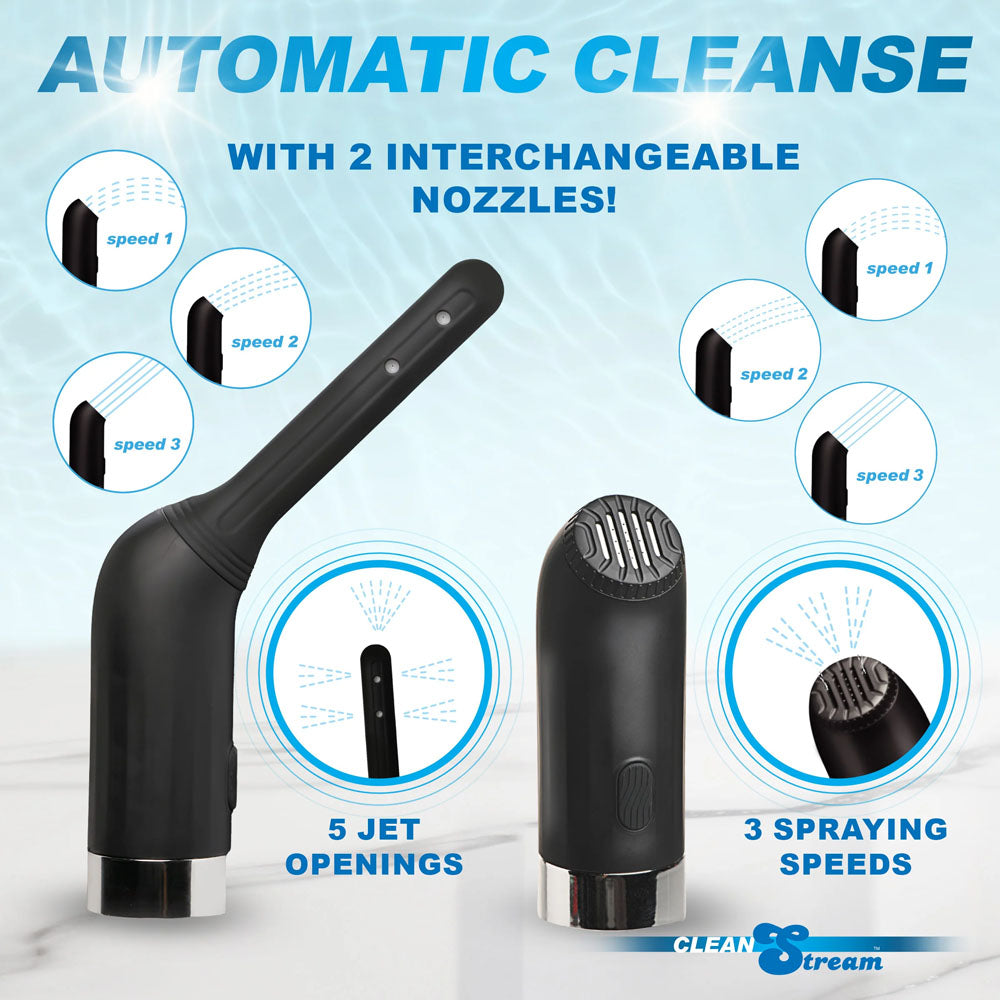 CleanStream Automatic Enema Set - USB Rechargeable Douche - 350 ml Capacity - AH513