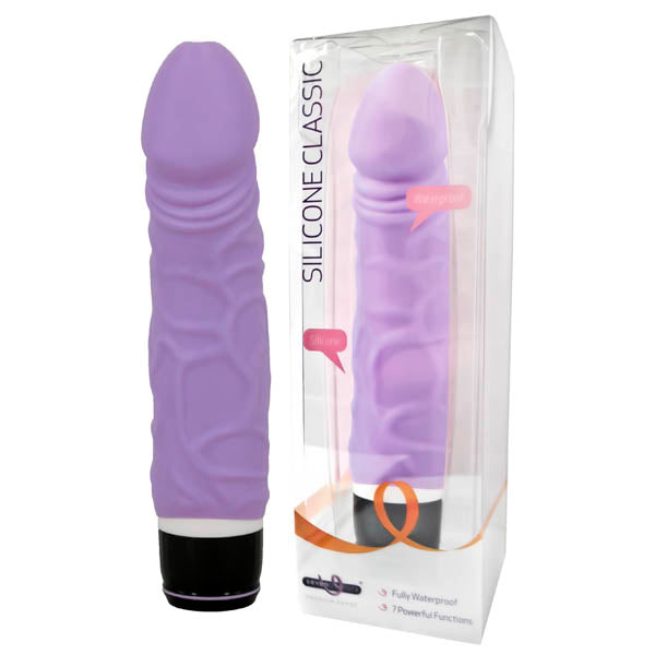 Silicone Classic - Purple 17 cm (6.75'') Vibrator - B0091P9SPGPX