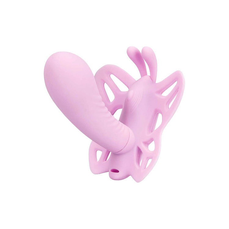 Adam & Eve VENUS G-SPOT BUTTERFLY - Pink USB Rechargeable Wearable Butterfly Vibrator with Remote - B357 6200
