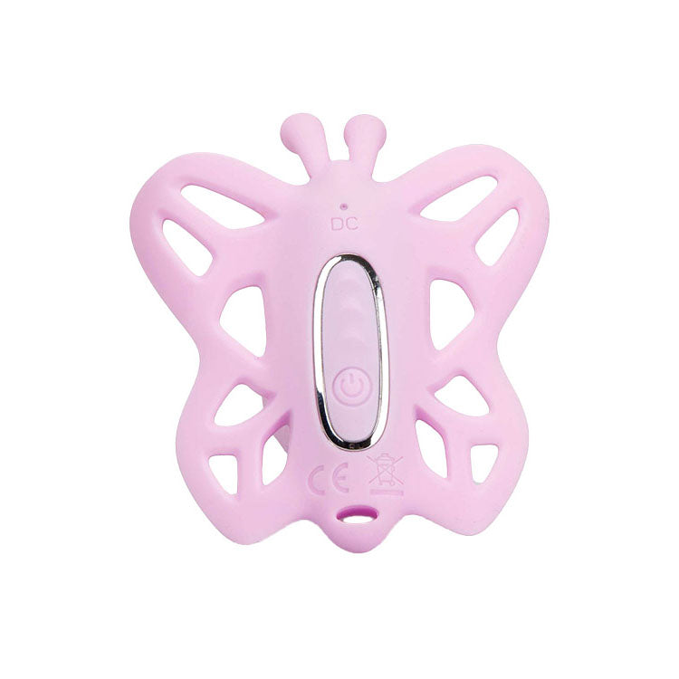Adam & Eve VENUS G-SPOT BUTTERFLY - Pink USB Rechargeable Wearable Butterfly Vibrator with Remote - B357 6200