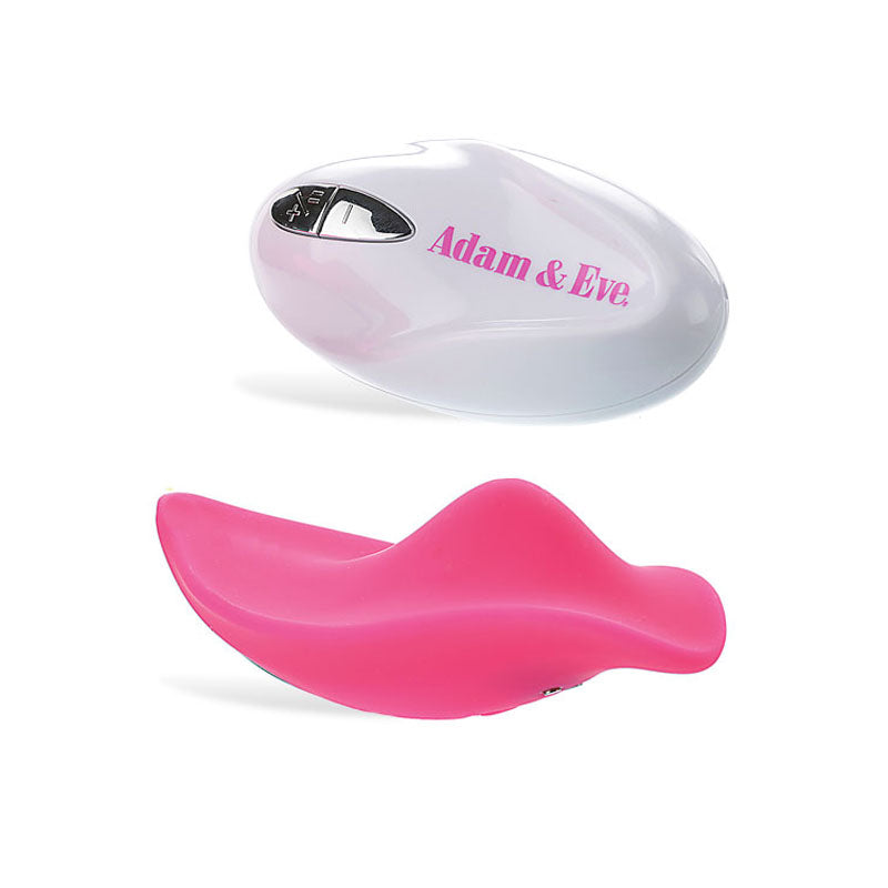 Adam & Eve Eve's Rechargeable Vibrating Panty With Remote - Pink Vibrating Panty with Remote Control - B628 6295