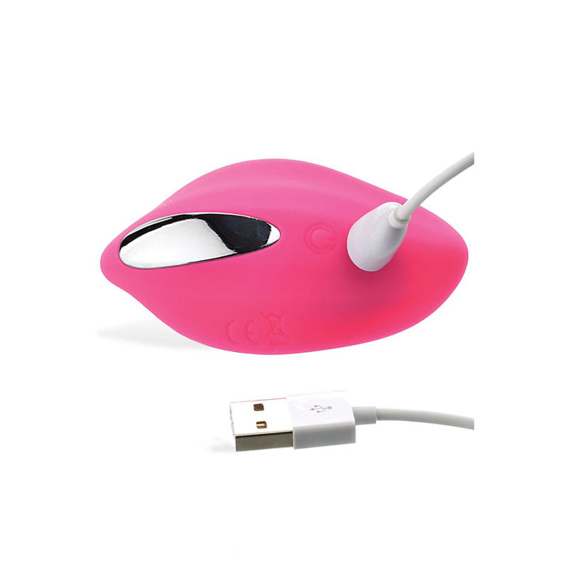 Adam & Eve Eve's Rechargeable Vibrating Panty With Remote - Pink Vibrating Panty with Remote Control - B628 6295