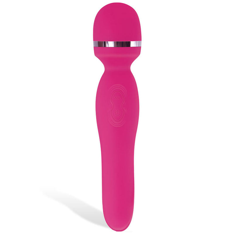 Adam & Eve Intimate Curves Rechargeable Wand - Pink 19.7 cm (7.75'') USB Rechargeable Massage Wand - B666 6200