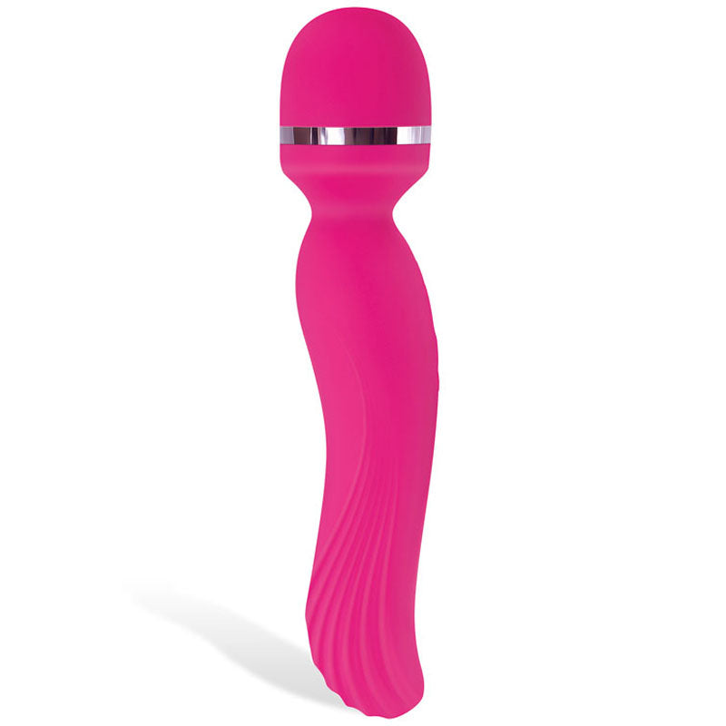 Adam & Eve Intimate Curves Rechargeable Wand - Pink 19.7 cm (7.75'') USB Rechargeable Massage Wand - B666 6200