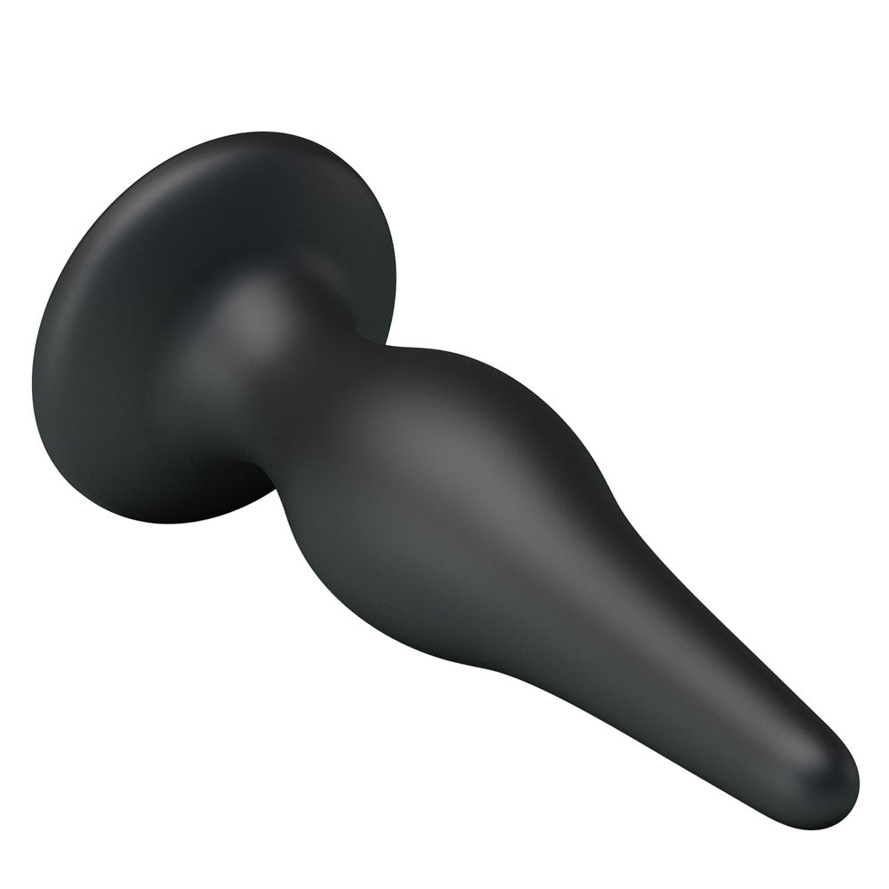Party Up JERRY Butt Plug Set - Black Butt Plugs - Set of 3 Sizes - BI-014456H-PU