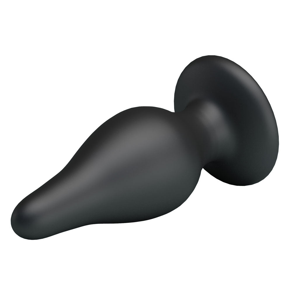 Party Up JEREMY Butt Plug - Black 15.4 cm Butt Plug - BI-014460-PU
