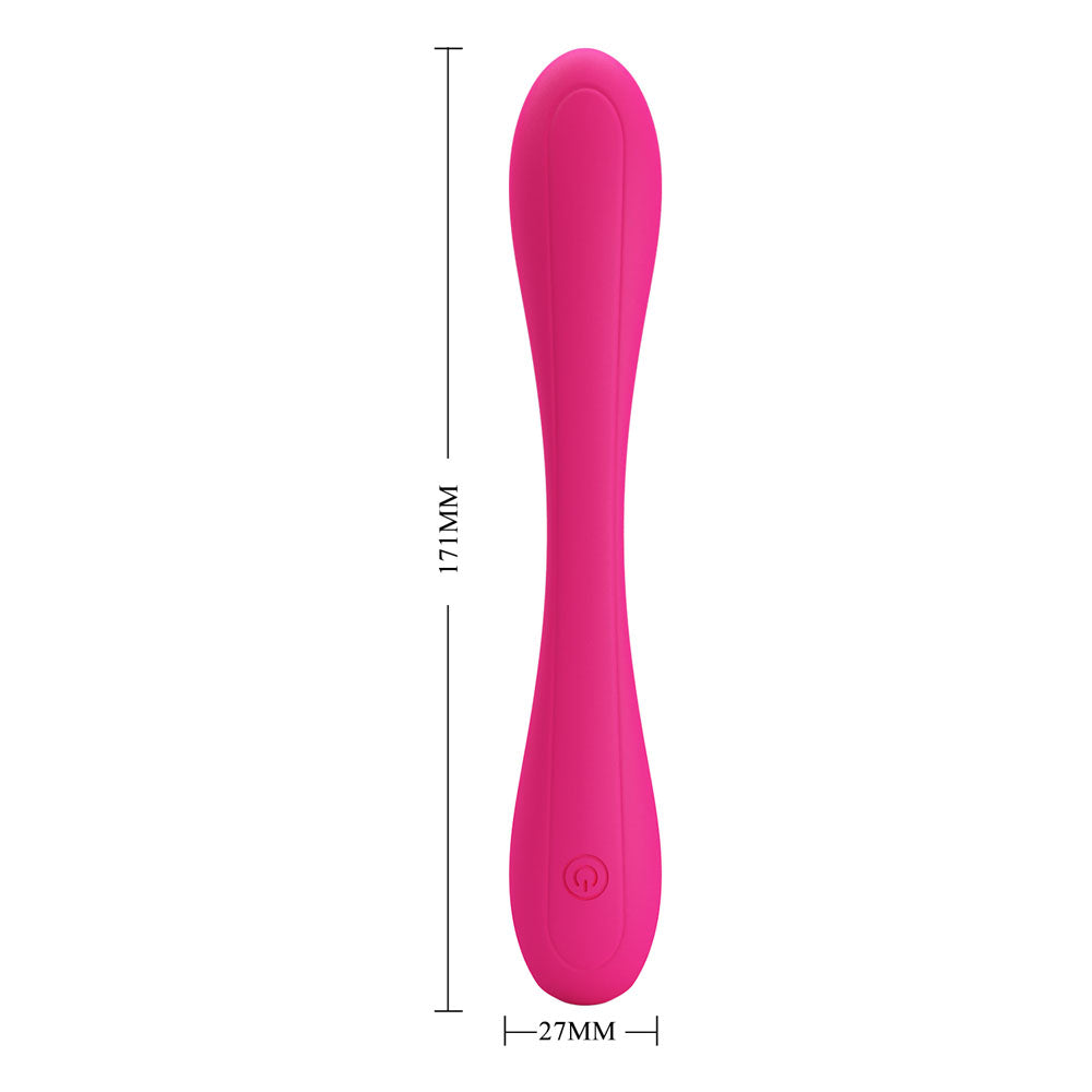 Party Up FRANK Bendable Vibe - Pink - Pink 17.1 cm Bendable Vibrator - BI-014710-1-PU