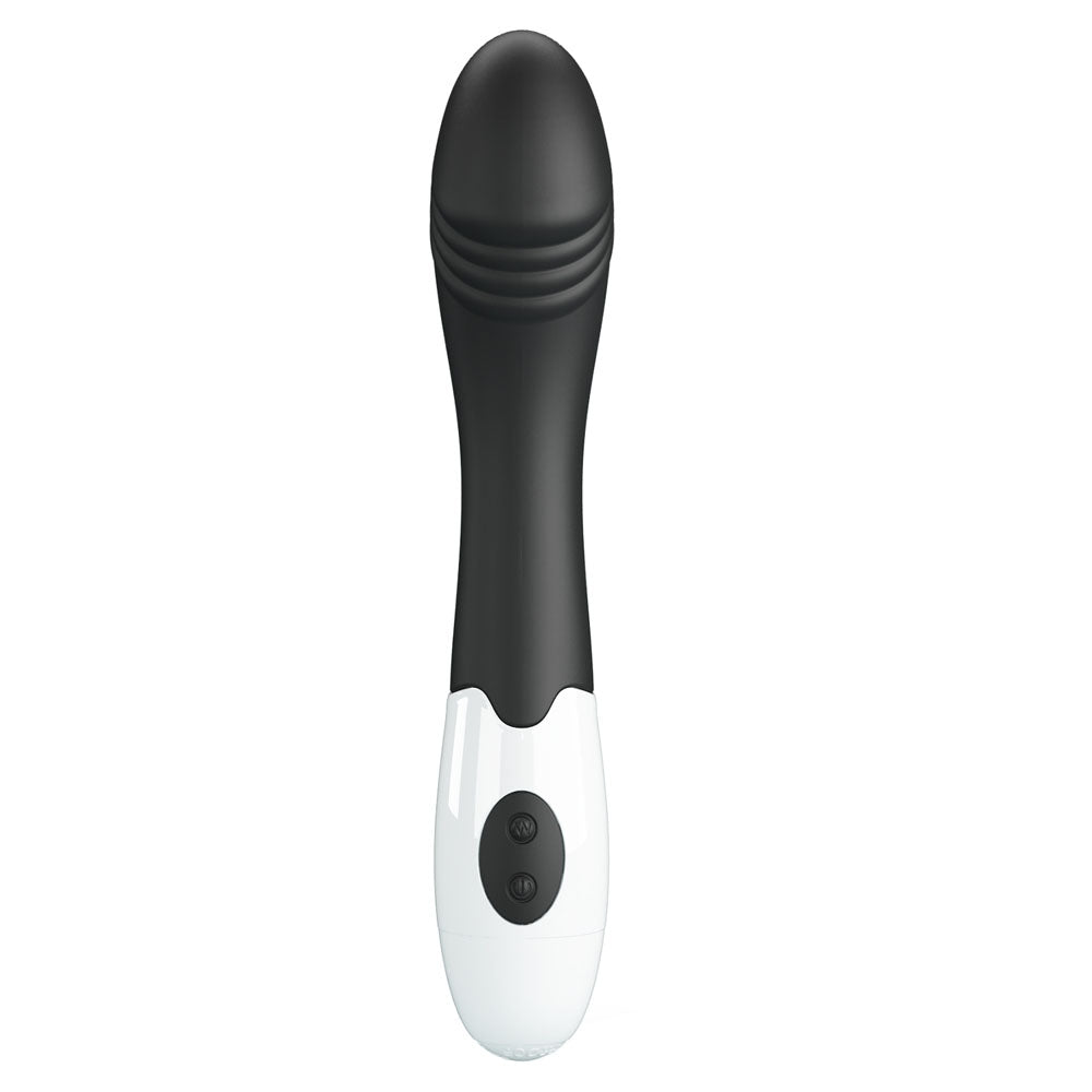 Party Up BILL Classic Vibe - Black - Black 19 cm Vibrator - BI-014812-A3-PU