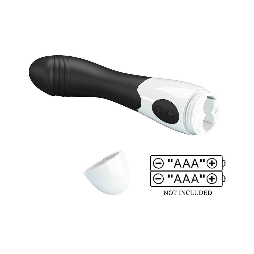 Party Up BILL Classic Vibe - Black - Black 19 cm Vibrator - BI-014812-A3-PU