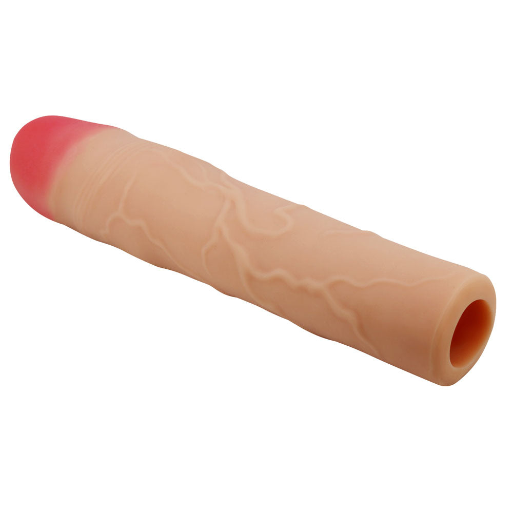 Party Up PHILIP 3 Inch Extender Sleeve - Flesh 3 Inch Penis Extender Sleeve - BI-026257-PU